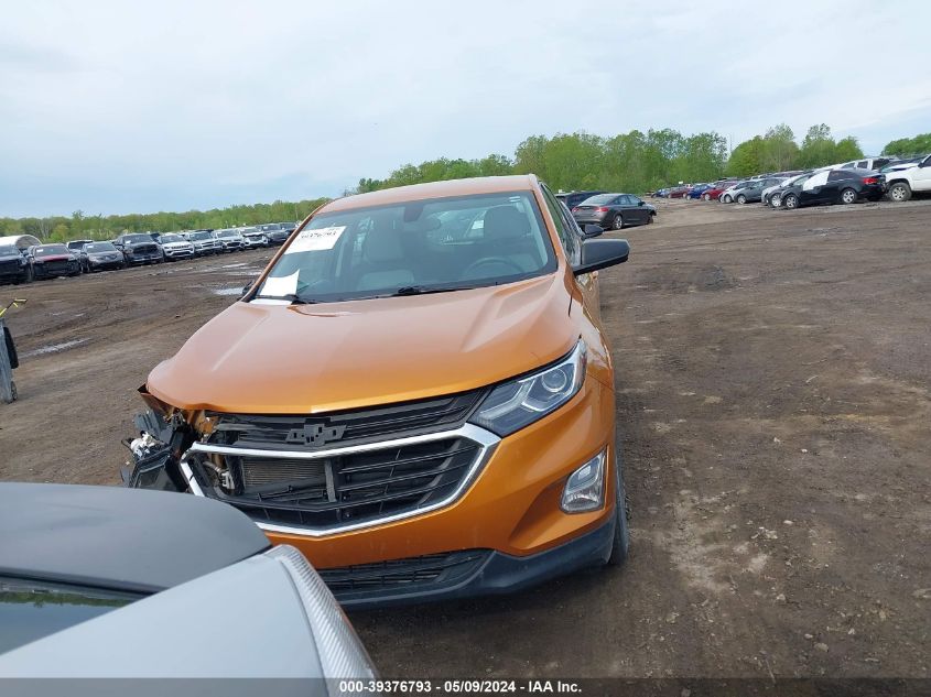 2018 Chevrolet Equinox Ls VIN: 2GNAXHEV5J6135056 Lot: 39376793