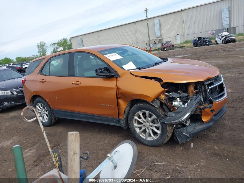 2018 Chevrolet Equinox Ls VIN: 2GNAXHEV5J6135056 Lot: 39376793