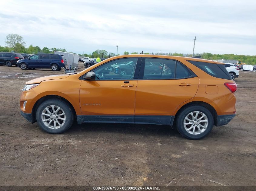 2018 Chevrolet Equinox Ls VIN: 2GNAXHEV5J6135056 Lot: 39376793