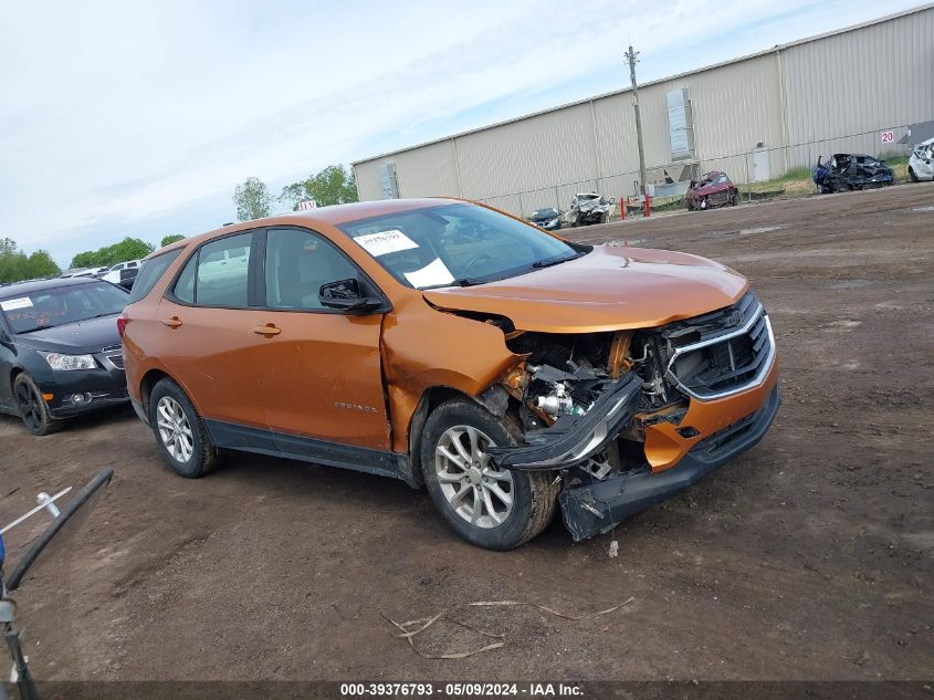 2018 Chevrolet Equinox Ls VIN: 2GNAXHEV5J6135056 Lot: 39376793