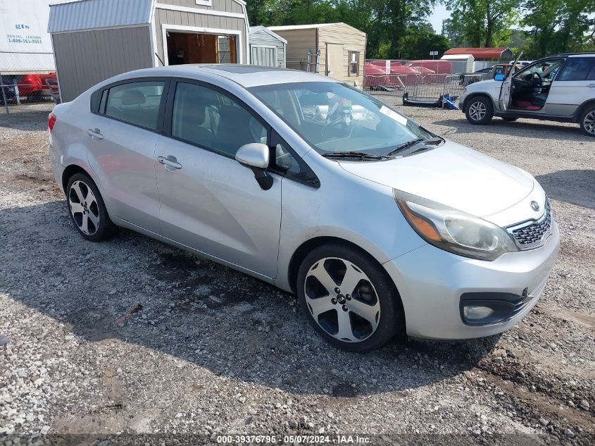 2012 Kia Rio Sx VIN: KNADN4A32C6053932 Lot: 39376795