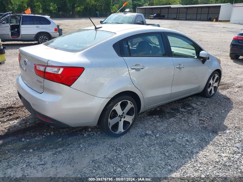 2012 Kia Rio Sx VIN: KNADN4A32C6053932 Lot: 39376795