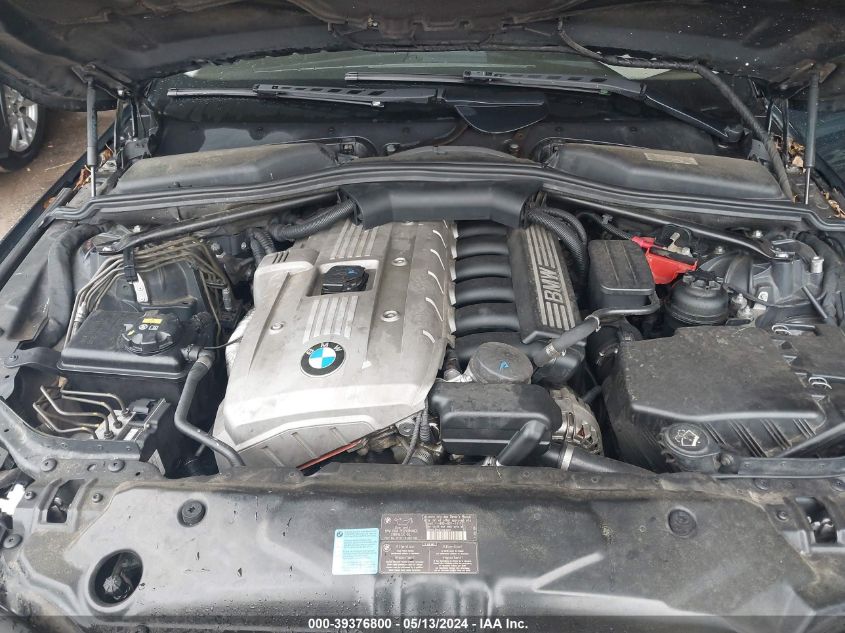 2007 BMW 525I VIN: WBANE53537CW59711 Lot: 39376800