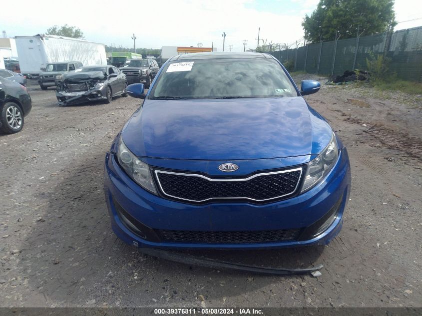 2012 Kia Optima Sx VIN: 5XXGR4A6XCG058313 Lot: 39376811