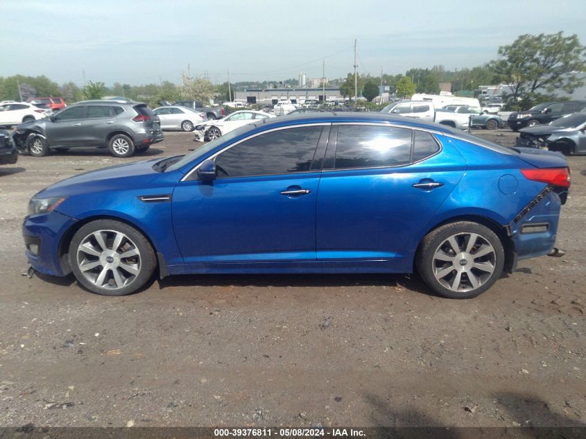 2012 Kia Optima Sx VIN: 5XXGR4A6XCG058313 Lot: 39376811