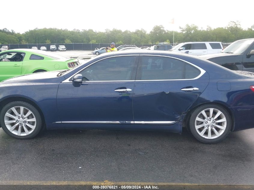 2010 Lexus Ls 460 VIN: JTHCL5EF7A5006380 Lot: 39376821