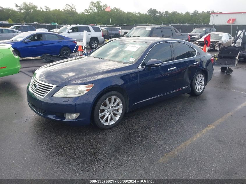 2010 Lexus Ls 460 VIN: JTHCL5EF7A5006380 Lot: 39376821