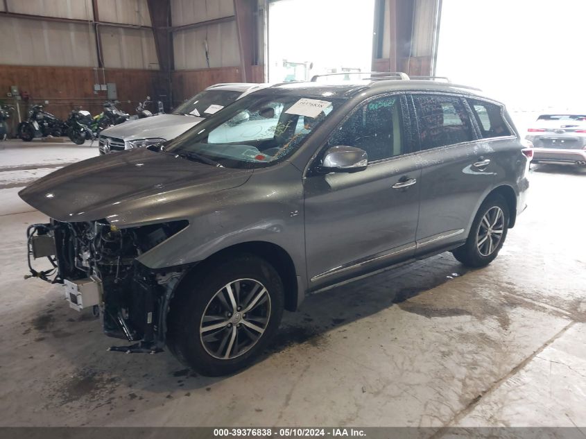 2017 Infiniti Qx60 VIN: 5N1DL0MMXHC522369 Lot: 39376838