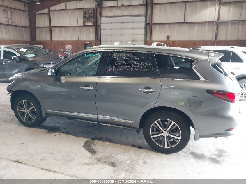 2017 Infiniti Qx60 VIN: 5N1DL0MMXHC522369 Lot: 39376838