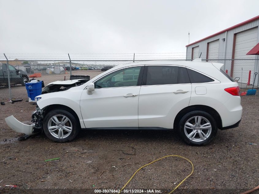 2014 Acura Rdx VIN: 5J8TB4H36EL013677 Lot: 39376842