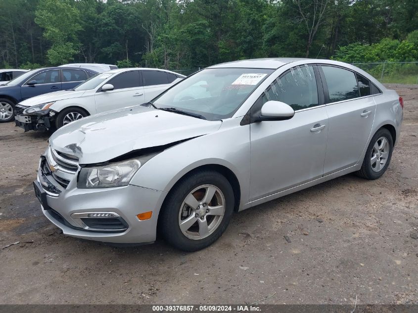 2016 Chevrolet Cruze Limited 1Lt Auto VIN: 1G1PE5SB2G7172679 Lot: 39376857