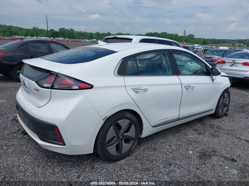2022 Hyundai Ioniq Hybrid Limited VIN: KMHC05LC9NU279847 Lot: 39376866