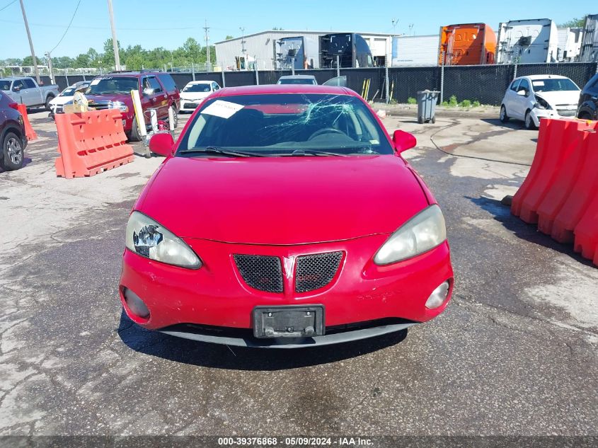 2008 Pontiac Grand Prix VIN: 2G2WP552481146144 Lot: 39376868