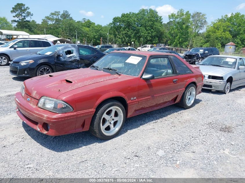 1991 Ford Mustang Gt/Cobra Gt VIN: 1FACP42E9MF106030 Lot: 39376876