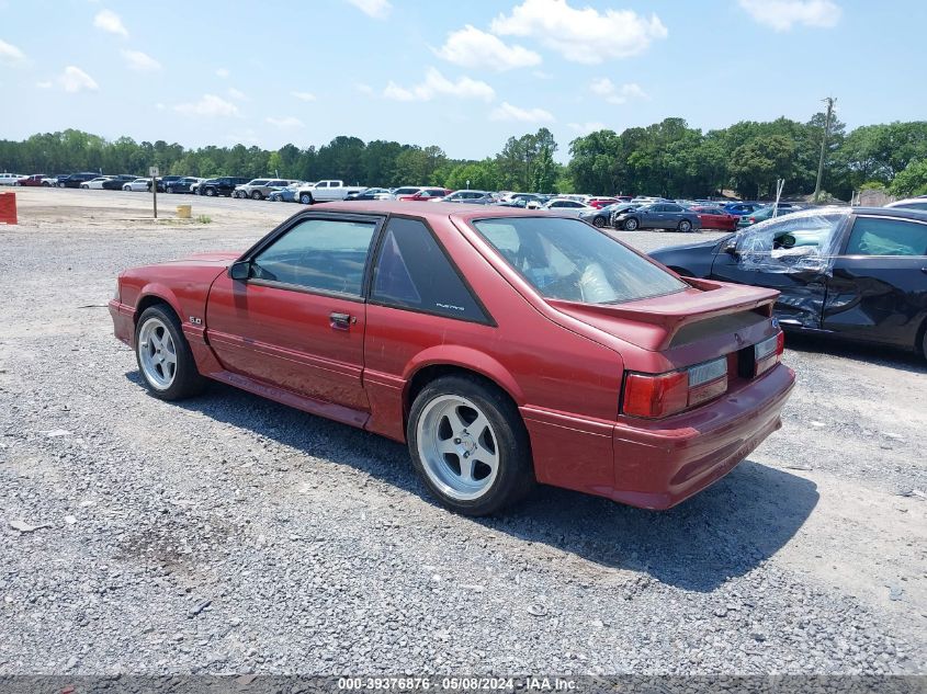 1991 Ford Mustang Gt/Cobra Gt VIN: 1FACP42E9MF106030 Lot: 39376876