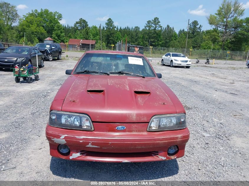 1991 Ford Mustang Gt/Cobra Gt VIN: 1FACP42E9MF106030 Lot: 39376876