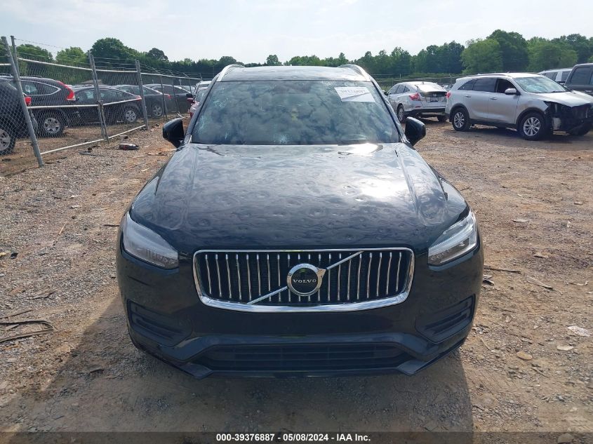 2020 Volvo Xc90 T6 Momentum 7 Passenger VIN: YV4A22PK7L1612483 Lot: 39376887