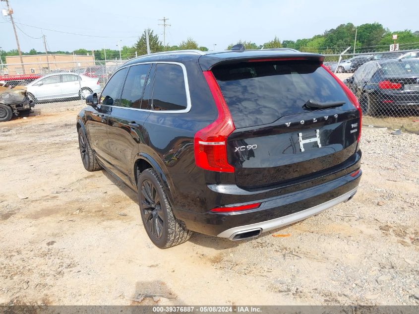 2020 Volvo Xc90 T6 Momentum 7 Passenger VIN: YV4A22PK7L1612483 Lot: 39376887