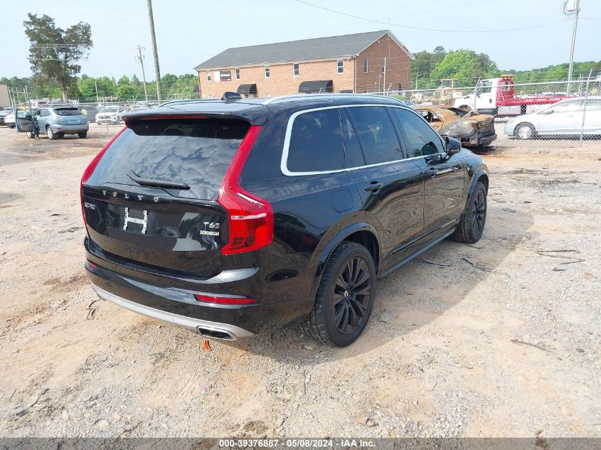 2020 Volvo Xc90 T6 Momentum 7 Passenger VIN: YV4A22PK7L1612483 Lot: 39376887