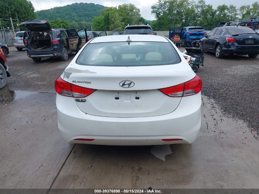 2012 Hyundai Elantra Gls VIN: 5NPDH4AE6CH150536 Lot: 39376898