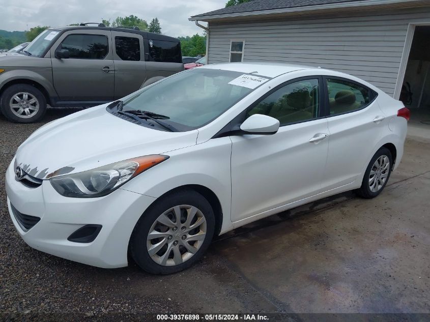 2012 Hyundai Elantra Gls VIN: 5NPDH4AE6CH150536 Lot: 39376898