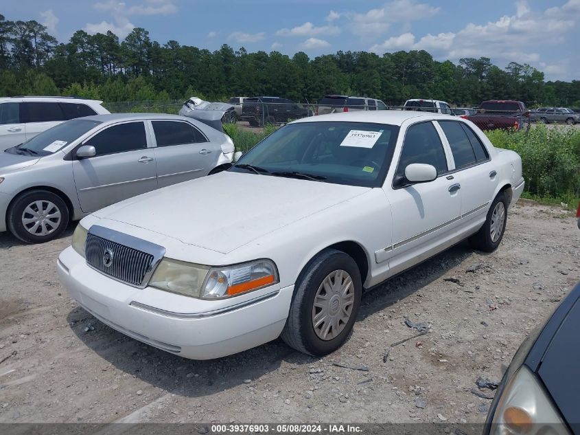 2004 Mercury Grand Marquis Gs VIN: 2MEFM74W24X680009 Lot: 39376903