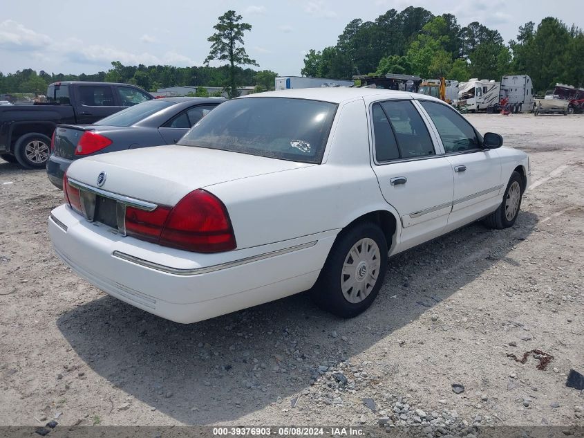 2004 Mercury Grand Marquis Gs VIN: 2MEFM74W24X680009 Lot: 39376903