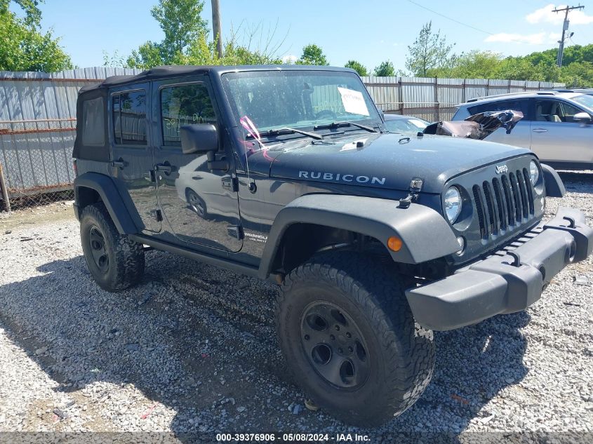 2017 Jeep Wrangler Unlimited Rubicon 4X4 VIN: 1C4BJWFG0HL606180 Lot: 39376906