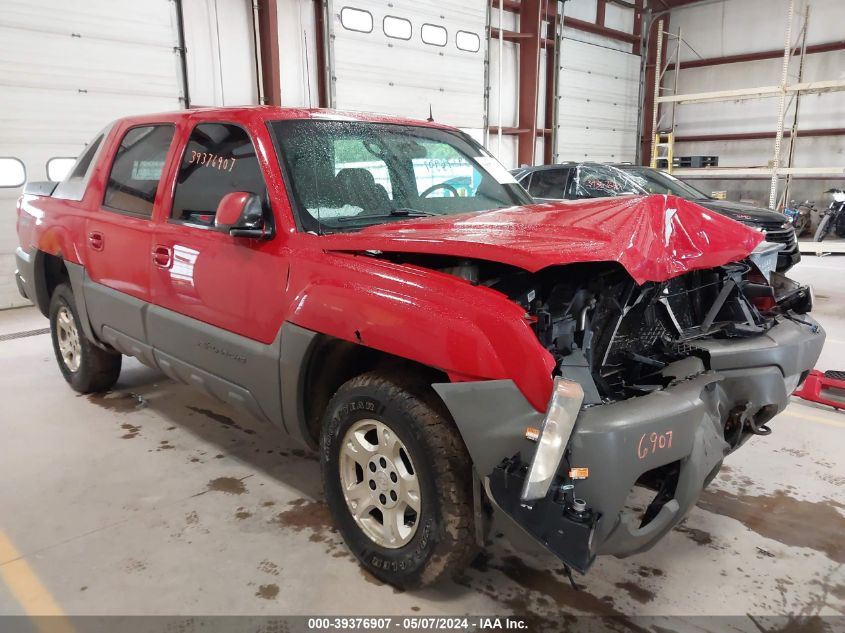 2002 Chevrolet Avalanche 1500 VIN: 3GNEK13T82G271776 Lot: 39376907