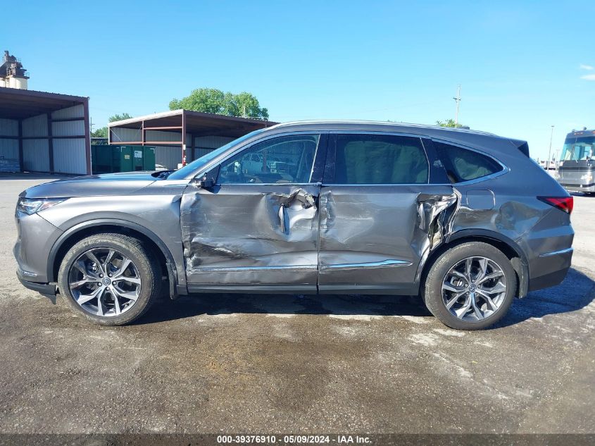 2024 Acura Mdx Technology Package VIN: 5J8YE1H41RL006081 Lot: 39376910