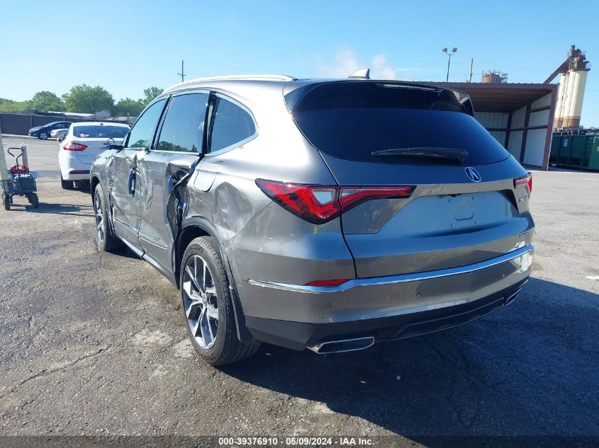 2024 Acura Mdx Technology Package VIN: 5J8YE1H41RL006081 Lot: 39376910