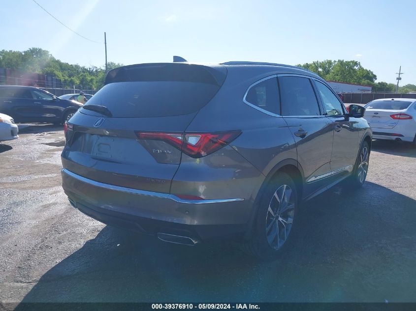 2024 Acura Mdx Technology Package VIN: 5J8YE1H41RL006081 Lot: 39376910