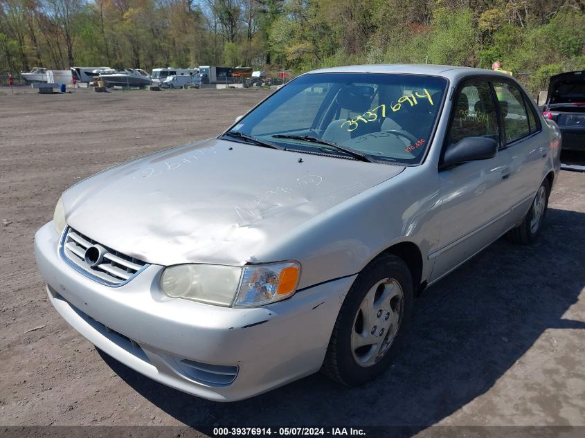 2002 Toyota Corolla Le VIN: 1NXBR12E02Z630573 Lot: 39376914