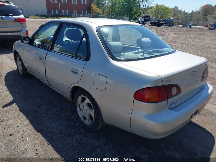 2002 Toyota Corolla Le VIN: 1NXBR12E02Z630573 Lot: 39376914