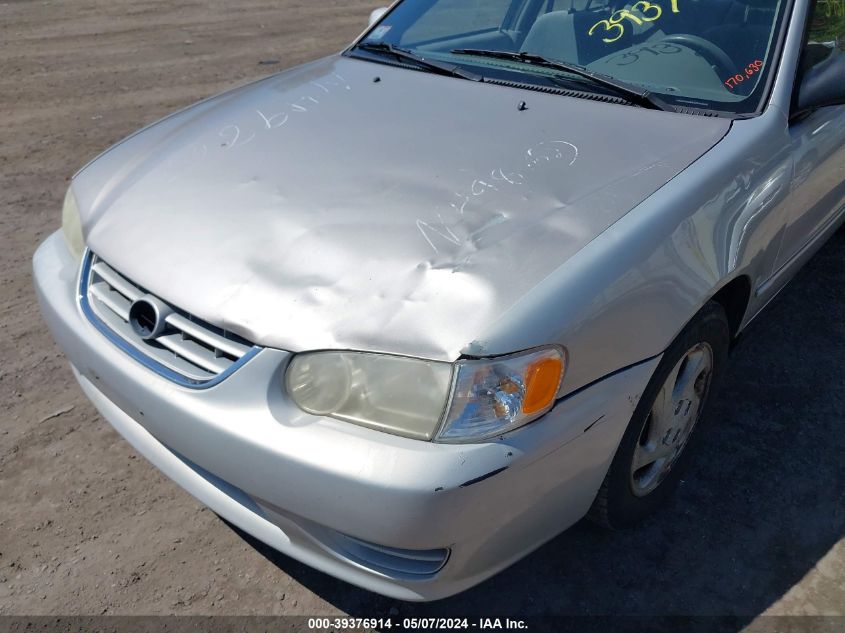 2002 Toyota Corolla Le VIN: 1NXBR12E02Z630573 Lot: 39376914