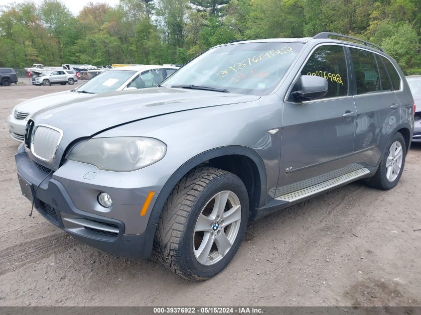 2007 BMW X5 4.8I VIN: 5UXFE83587LZ45254 Lot: 39376922