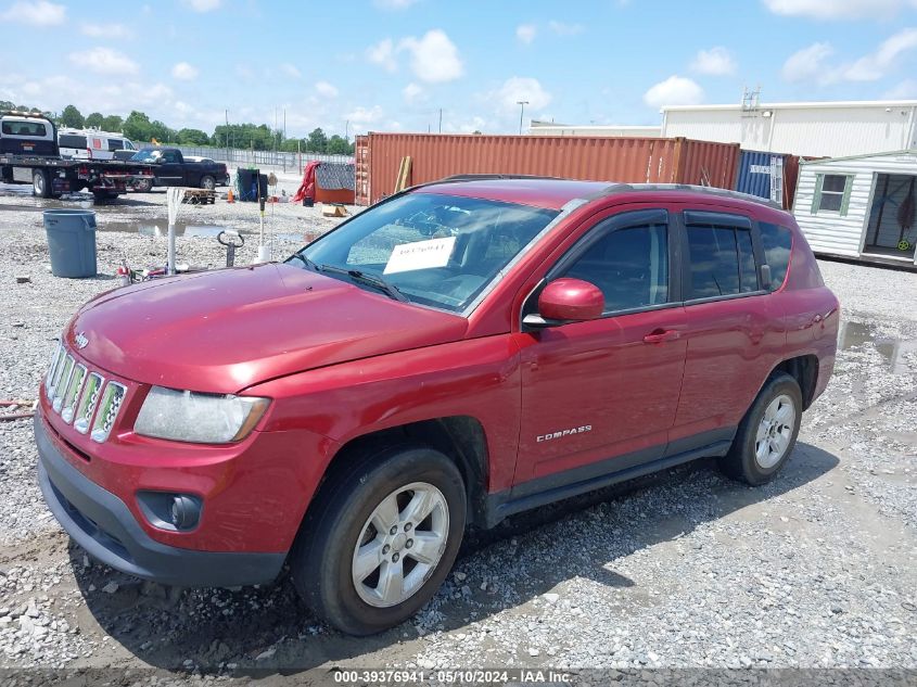 2016 Jeep Compass Latitude VIN: 1C4NJCEA2GD575077 Lot: 39376941