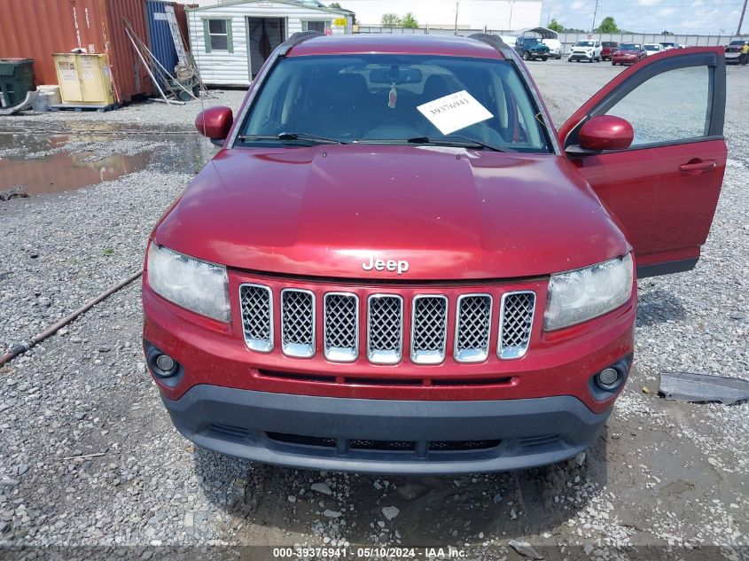 2016 Jeep Compass Latitude VIN: 1C4NJCEA2GD575077 Lot: 39376941