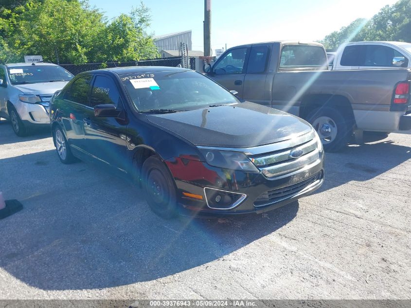 2010 Ford Fusion Sel VIN: 3FAHP0JG2AR165100 Lot: 39376943