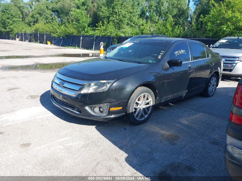 2010 Ford Fusion Sel VIN: 3FAHP0JG2AR165100 Lot: 39376943