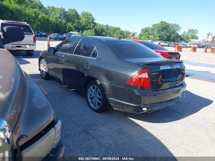 2010 Ford Fusion Sel VIN: 3FAHP0JG2AR165100 Lot: 39376943