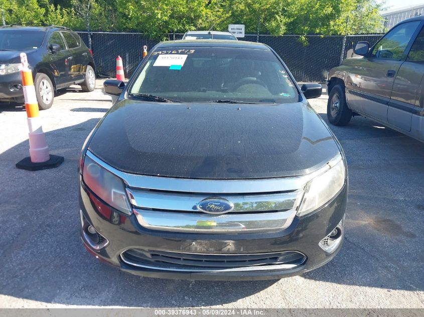 2010 Ford Fusion Sel VIN: 3FAHP0JG2AR165100 Lot: 39376943