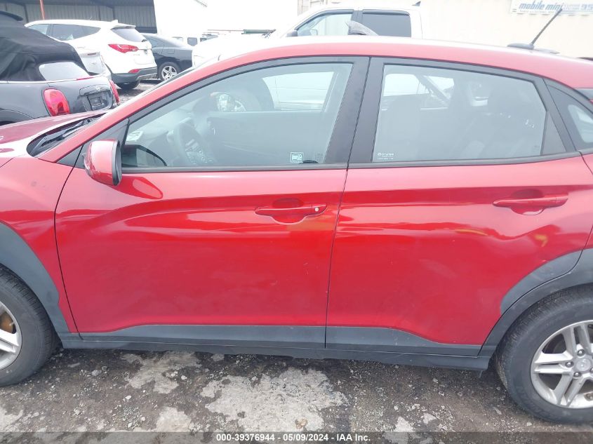 2020 Hyundai Kona Se VIN: KM8K12AA3LU423849 Lot: 39376944