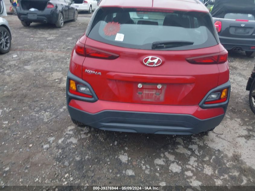 2020 Hyundai Kona Se VIN: KM8K12AA3LU423849 Lot: 39376944