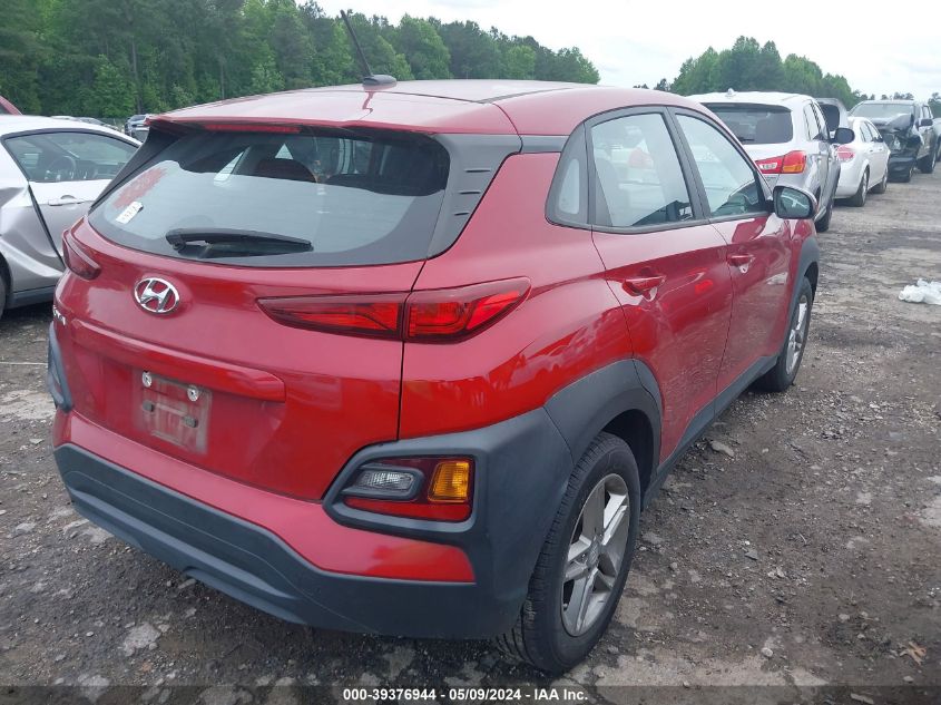 2020 Hyundai Kona Se VIN: KM8K12AA3LU423849 Lot: 39376944