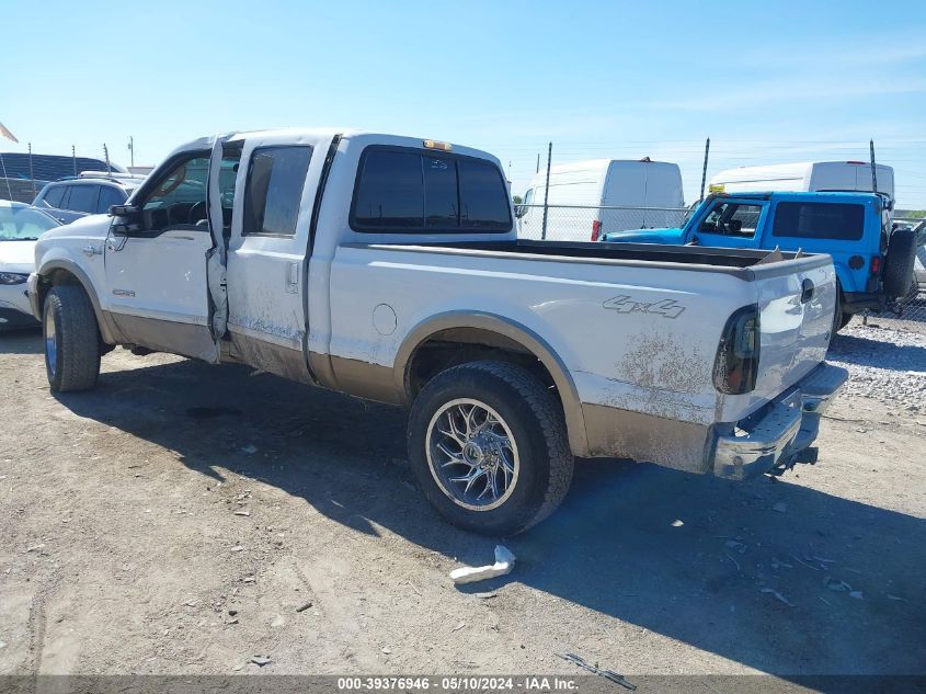 2005 Ford F-250 Lariat/Xl/Xlt VIN: 1FTSW21P65EA38583 Lot: 39376946