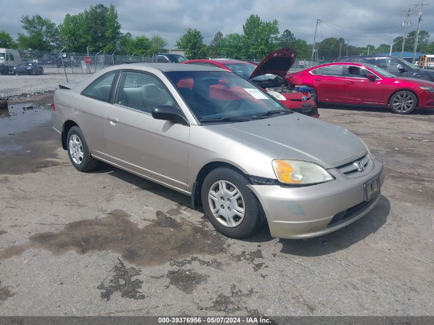 2002 Honda Civic Lx VIN: 1HGEM22512L006956 Lot: 39376956