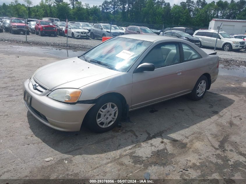 2002 Honda Civic Lx VIN: 1HGEM22512L006956 Lot: 39376956