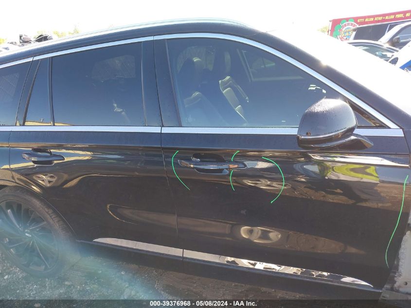 VIN 5LM5J7XC6NGL01598 2022 LINCOLN AVIATOR RESERVE