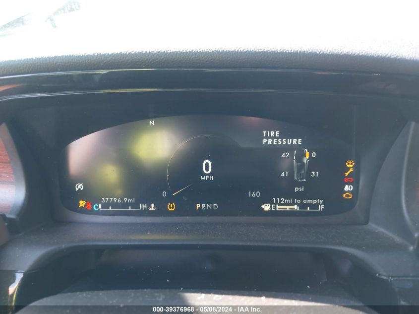 VIN 5LM5J7XC6NGL01598 2022 LINCOLN AVIATOR RESERVE